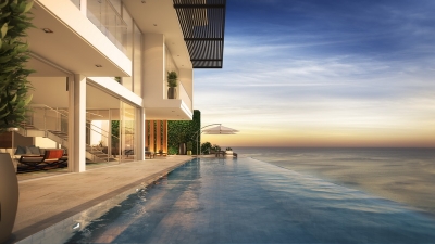 Роскошные апартаменты на пляже Найтон с видом на море